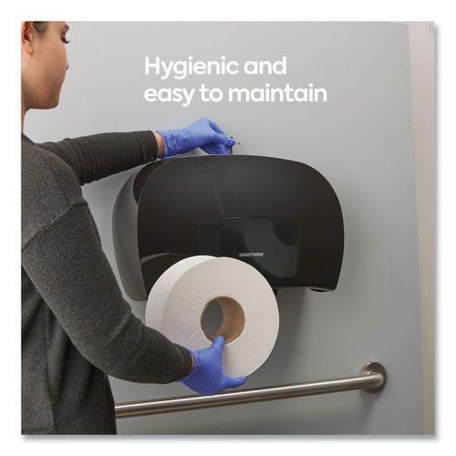 Twin Jumbo Roll Toilet Paper Dispenser by Coastwide Professional