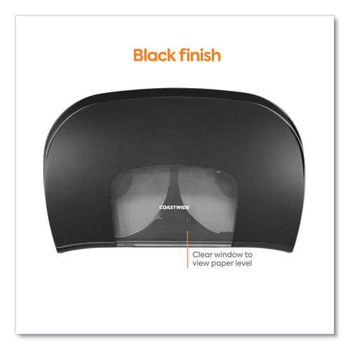 Twin Jumbo Roll Toilet Paper Dispenser by Coastwide Professional