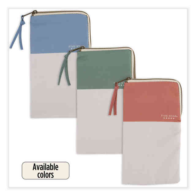 Recycled Pencil Pouch, 5 x 0.5 x 9, Randomly Assorted Colors Recycled Pencil Pouch, 5 x 0.5 x 9, Randomly Assorted Colors