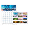 HOD378 - Earthscapes Recycled Monthly Wall Calendar, Scenic Beauty Photography, 12 x 16.5, White Sheets, 12-Month (Jan-Dec): 2024