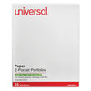 UNV56613 - Two-Pocket Portfolio, Embossed Leather Grain Paper, 11 x 8.5, Assorted Colors, 25/Box