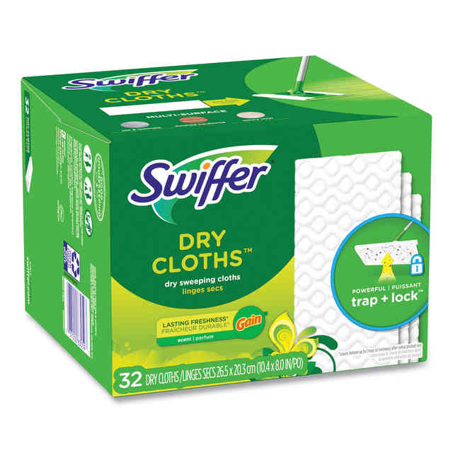 Dry Refill Cloths. 8 x 10.4 by Swiffer® PGC83059