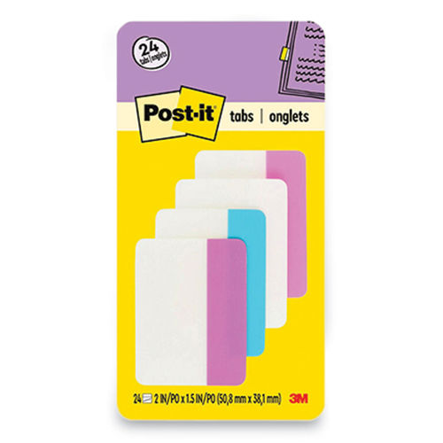 Solid Color Tabs by Postit® Tabs MMM686PWAV