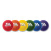 CSIRXD6SET - Rhino Skin Dodge Ball Set, 6" Diameter, Assorted Colors, 6/Set