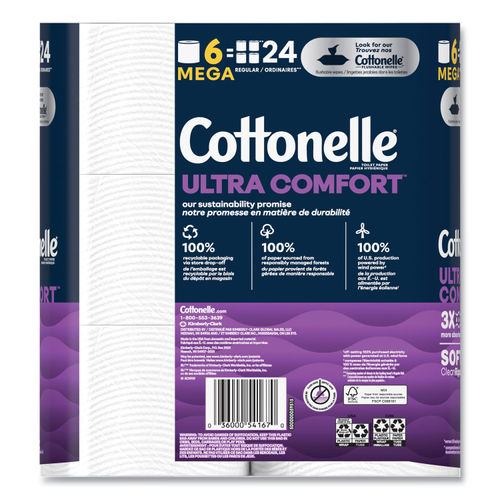 Cottonelle Ultra Comfort Care Double Roll Toilet Paper (24-Pack