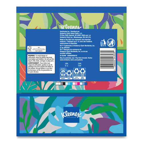 Kleenex Trusted Care Everyday Facial Tissues, Flat Box, 160 Count (Pack of  6)