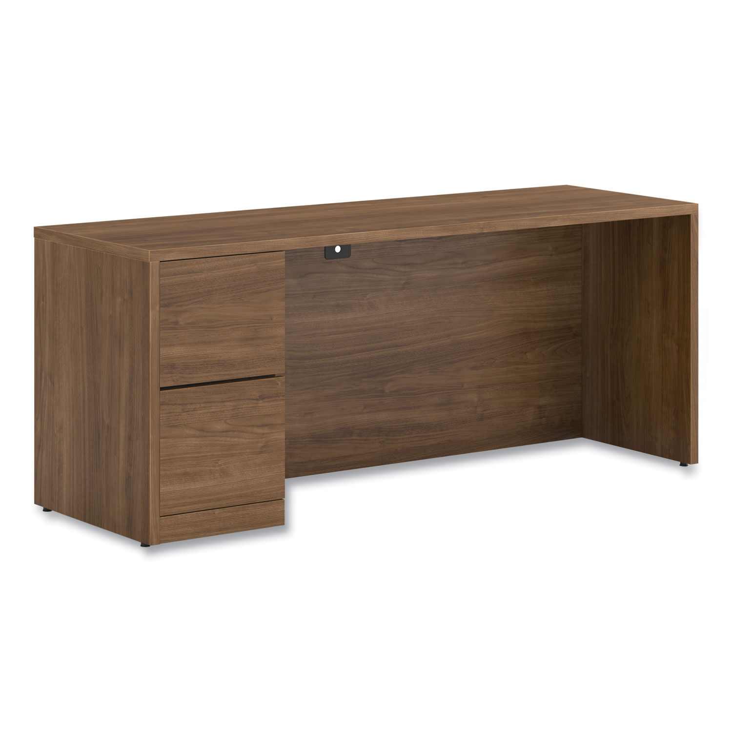 10500 Series Full-Height Left Pedestal Credenza, 72w x 24d x 29.5h, Mahogany 10500 Series Full-Height Left Pedestal Credenza, 72w x 24d x 29.5h, Mahogany