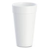 DCC20J16 - Foam Drink Cups, 20 oz, White, 500/Carton