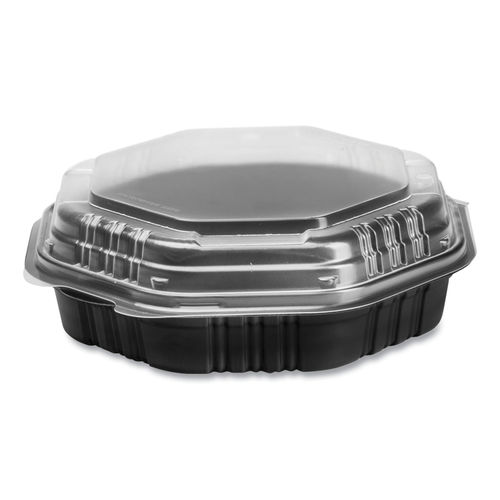 OctaView HingedLid Hot Food Containers by SOLO® Cup Company