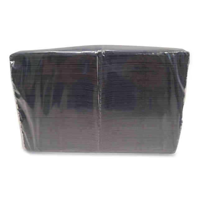 Morsoft Beverage Napkins, 2-Ply, 9 x 9.5, Black, 1,000/Carton Morsoft Beverage Napkins, 2-Ply, 9 x 9.5, Black, 1,000/Carton