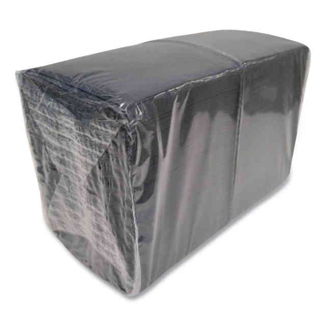 Morsoft Beverage Napkins, 2-Ply, 9 x 9.5, Black, 1,000/Carton Morsoft Beverage Napkins, 2-Ply, 9 x 9.5, Black, 1,000/Carton