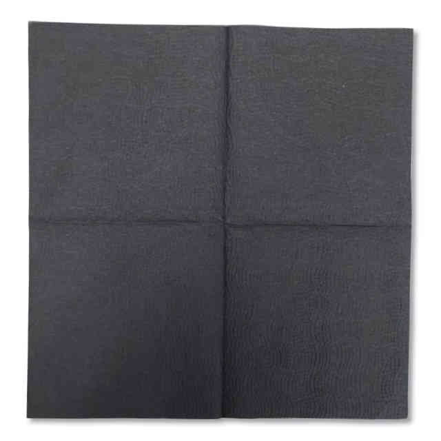Morsoft Beverage Napkins, 2-Ply, 9 x 9.5, Black, 1,000/Carton Morsoft Beverage Napkins, 2-Ply, 9 x 9.5, Black, 1,000/Carton
