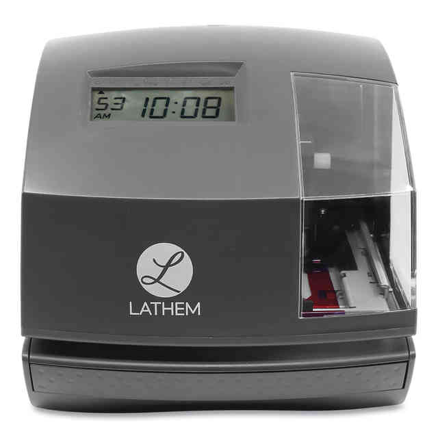 1600E Tru-Align Time Clock and Stamp by Lathem® Time LTH1600E