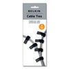 BLKF8B024 - Multicolored Cable Ties, 6/Pack