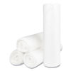 IBSS434814N - High-Density Commercial Can Liners, 60 gal, 14 mic, 43" x 48", Natural, 25 Bags/Roll, 8 Interleaved Rolls/Carton