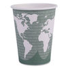 ECOEPBHC12WA - World Art Renewable and Compostable Hot Cups, 12 oz, 50/Pack, 20 Packs/Carton