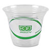 ECOEPCC9SGS - GreenStripe Renewable and Compostable Cold Cups, 9 oz, Clear, 50/Pack, 20 Packs/Carton