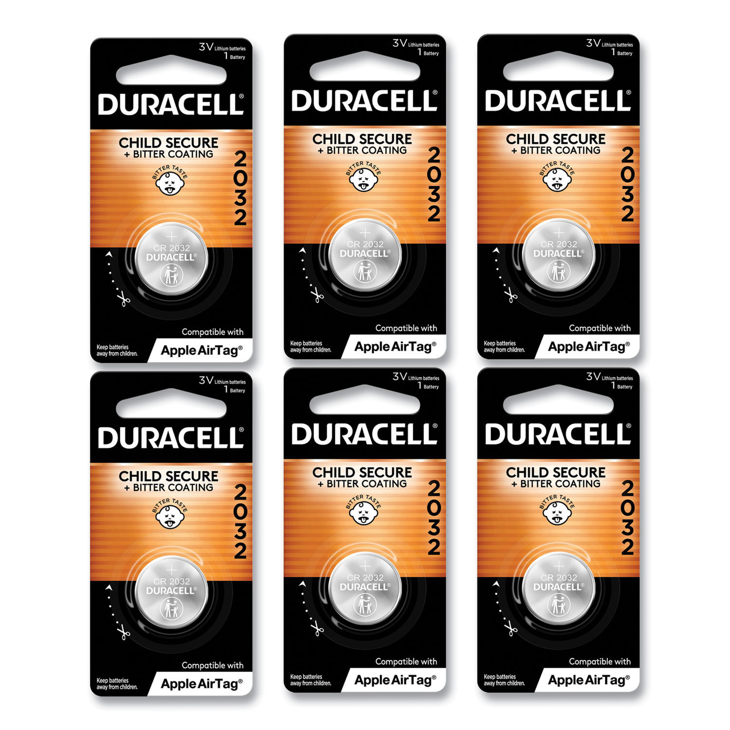 Duracell Lithium Coin Batteries 8 Units