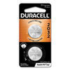 DURDL2032B2PK - Lithium Coin Batteries With Bitterant, 2032, 2/Pack