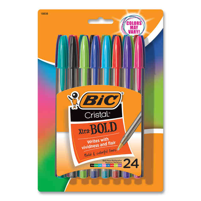 BiC Cristal Xtra Smooth Ball Pens - Black Ink