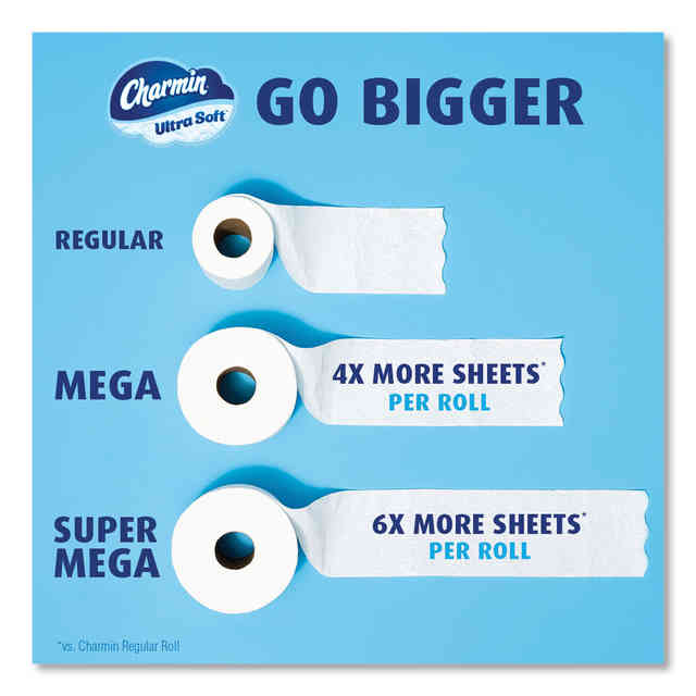 Charmin Ultra Soft Toilet Paper - 24 Mega Rolls of 224 Sheets Per Roll