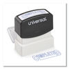 UNV10044 - Message Stamp, COMPLETED, Pre-Inked One-Color, Blue Ink