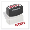 UNV10048 - Message Stamp, COPY, Pre-Inked One-Color, Red