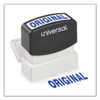 UNV10060 - Message Stamp, ORIGINAL, Pre-Inked One-Color, Blue
