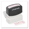 UNV10065 - Message Stamp, POSTED, Pre-Inked One-Color, Red