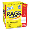 KCC75260 - Rags in a Box, POP-UP Box, 12 x 9, White, 200/Box