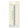 TOP1256 - Time Clock Cards, Replacement for 10-800292, One Side, 3.5 x 9, 500/Box