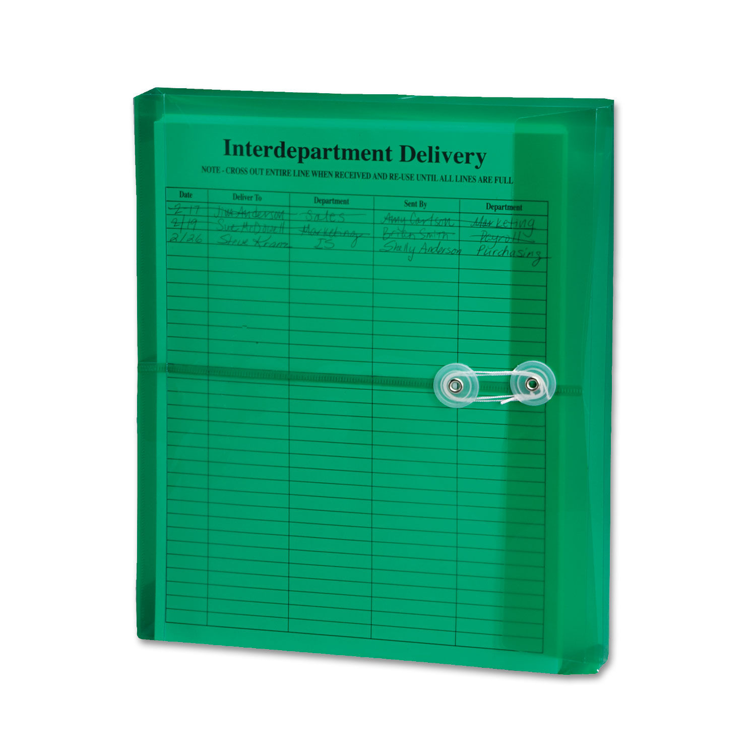 Poly String and Button Interoffice Envelopes by Smead® SMD89523