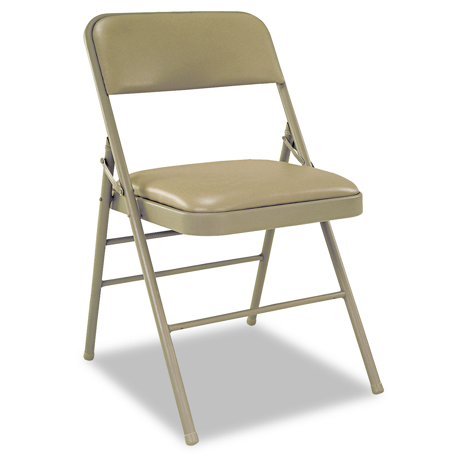 Deluxe Vinyl Padded Seat Back Folding Chairs By Cosco