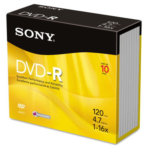 Purchase DVDR Recordable Discs