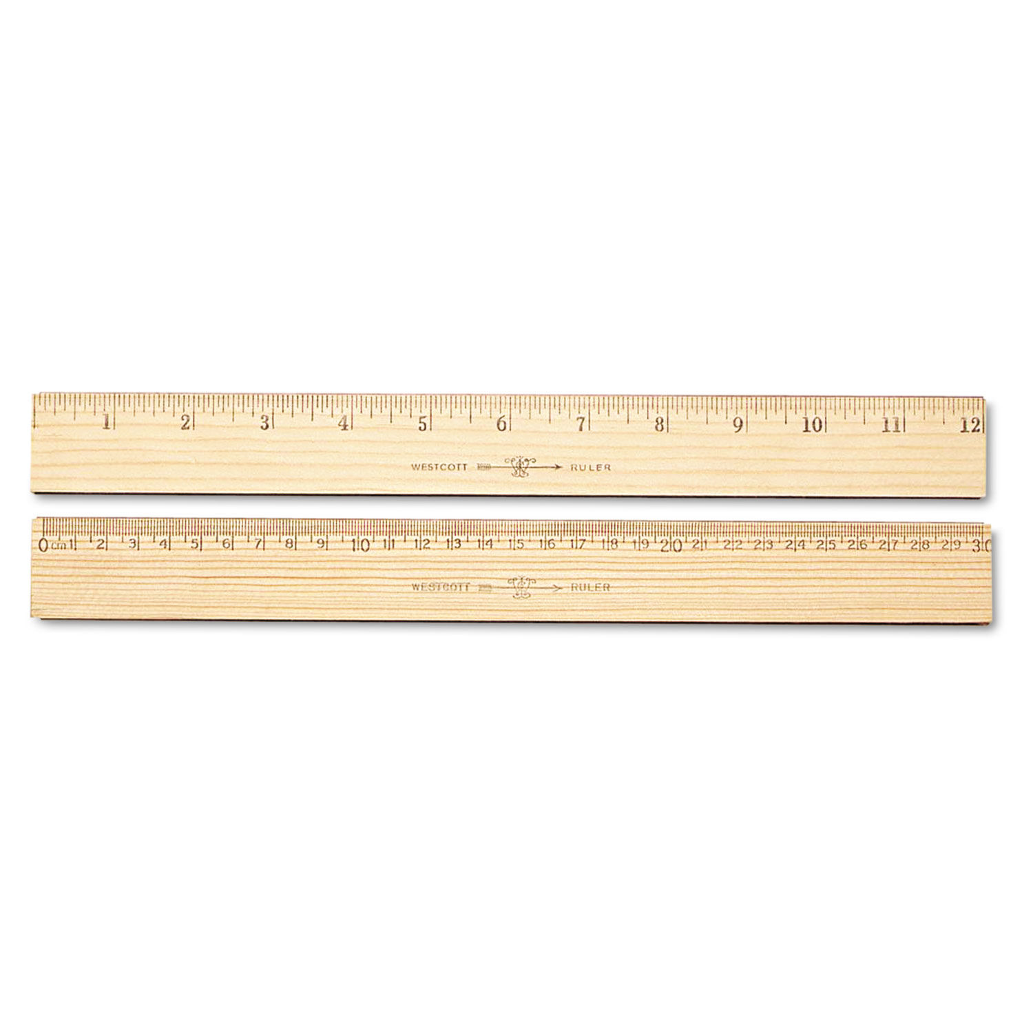 12 inch (30 cm) Stainless Steel Ruler - No Slip Cork Backing for Straight  Edge Scoring 