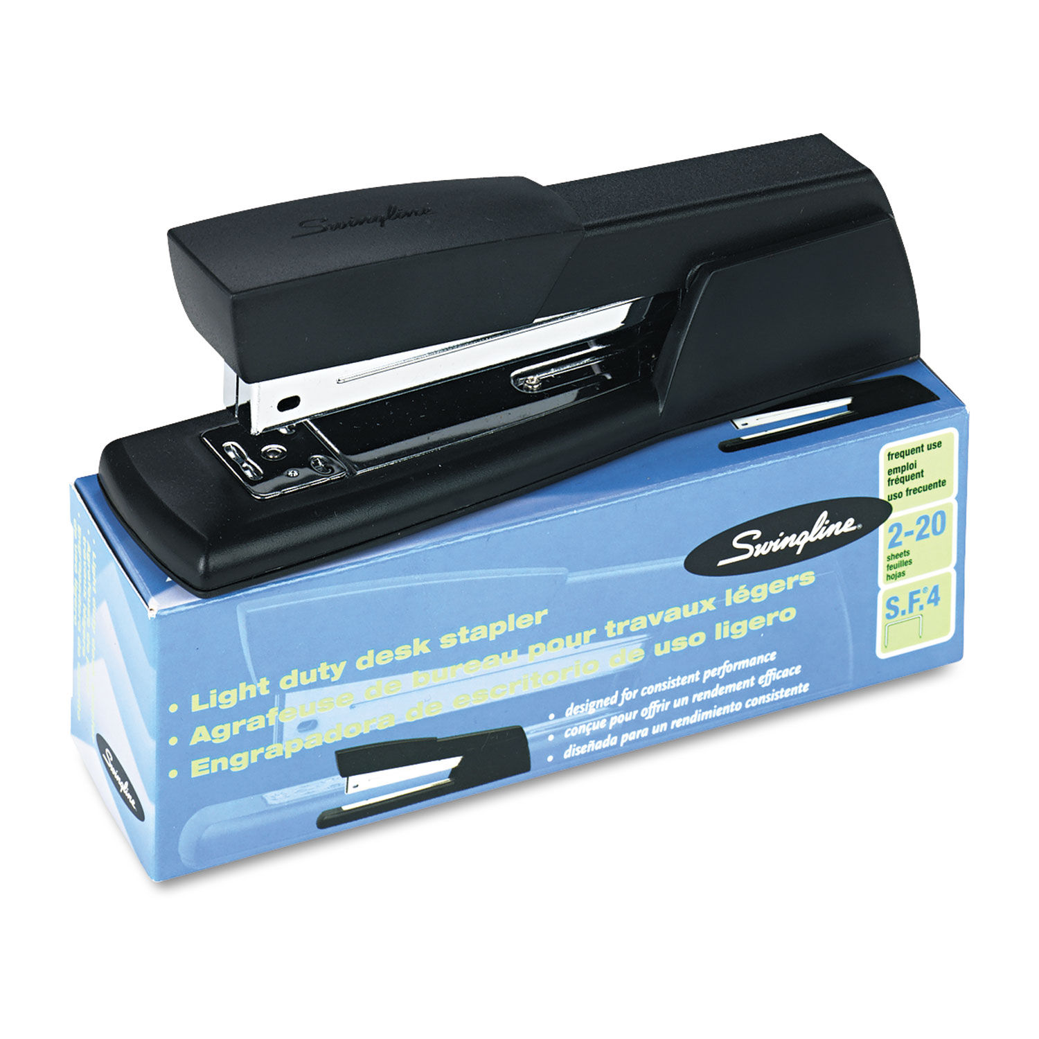 LightDuty Full Strip Desk Stapler by Swingline® SWI40701