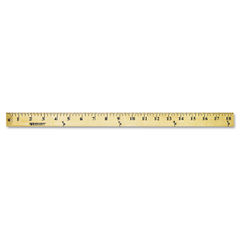 Westcott 10431 Wooden Meter Stick, Clear Lacquer Finish, 39.5 In Wood