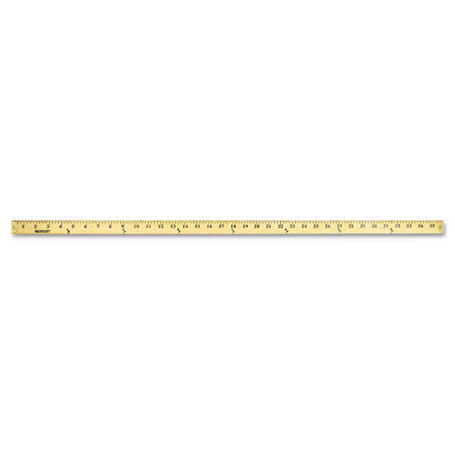 Yellow Meter Stick Wooden Ruler