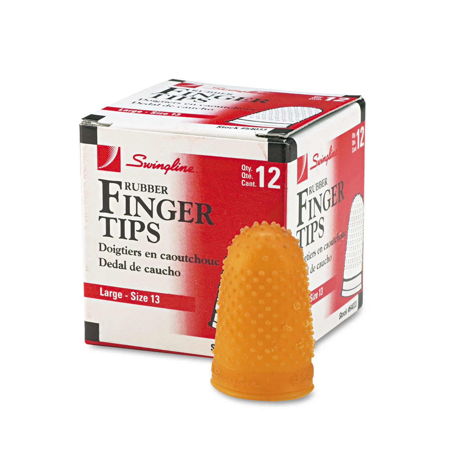 Swingline Finger Tips Size Chart