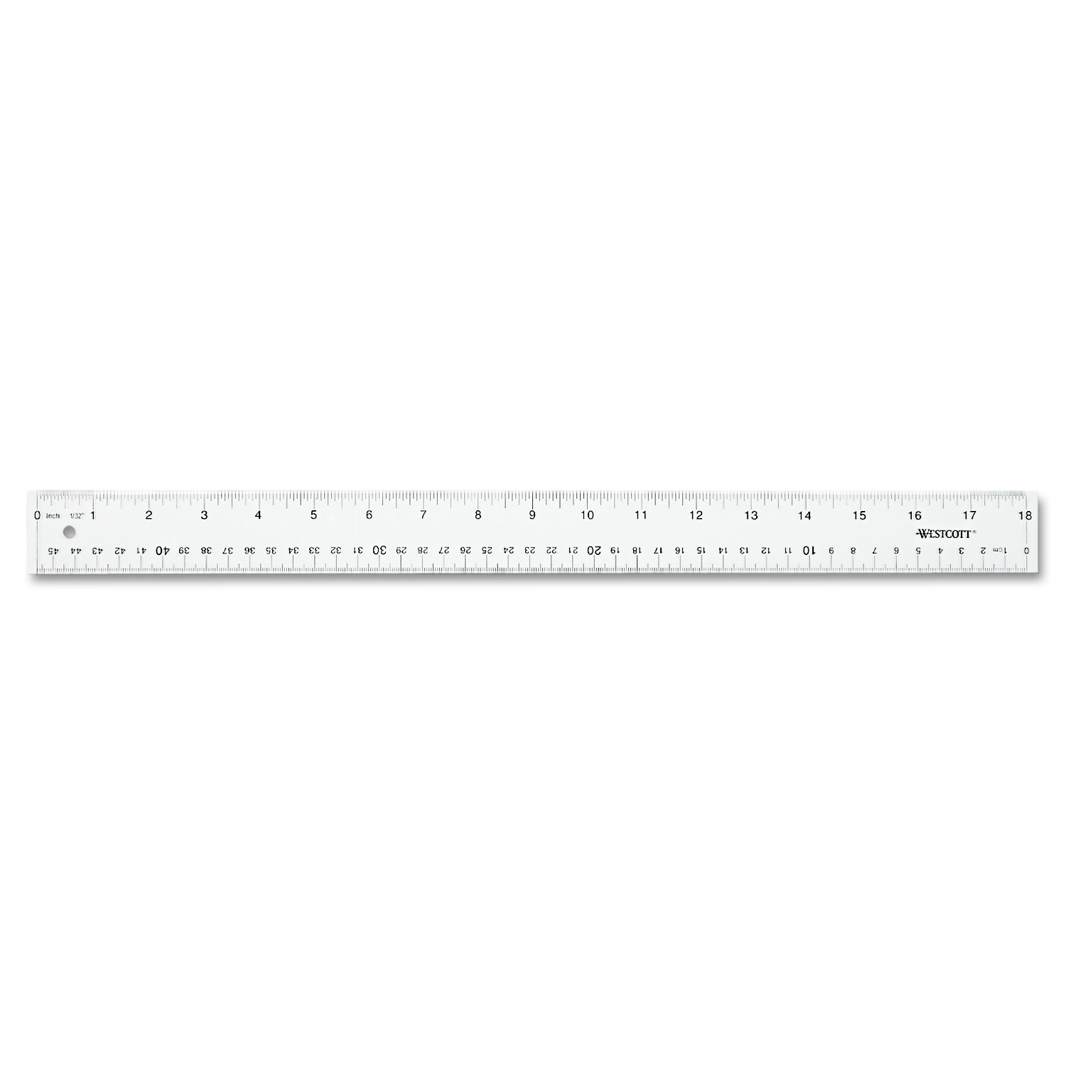 Wood Yardstick with Metal Ends, 36 Long. Clear Lacquer Finish