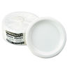 TBLTM10644WH - Plastic Dinnerware, Plates, 10.25" dia, White, 125/Pack