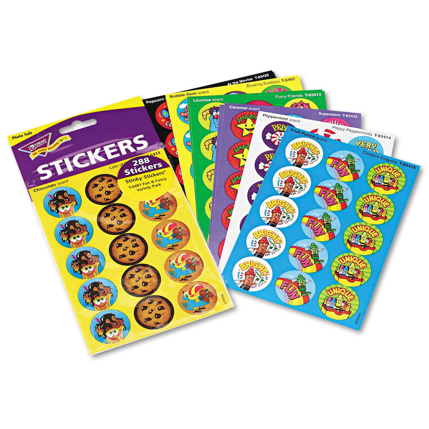 Stinky Stickers Variety Pack by TREND® TEPT6481 | OnTimeSupplies.com