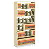 TNN1276PCSD - Snap-Together Steel Six-Shelf Closed Starter Set, 36w x 12d x 76h, Sand