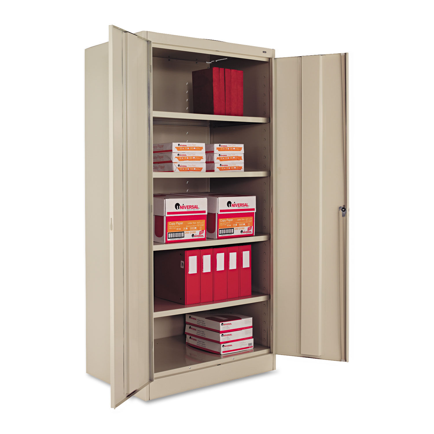 Tennsco 72 High Standard Cabinet , 36W x 18D x 72h, Putty