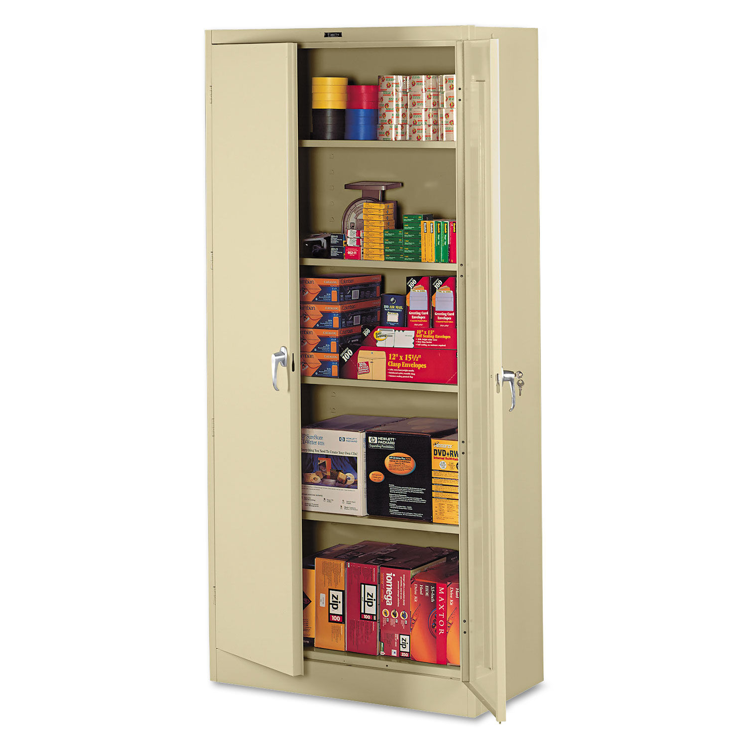 78 High Deluxe Steel Storage Cabinet By Tennsco Tnn1870sd