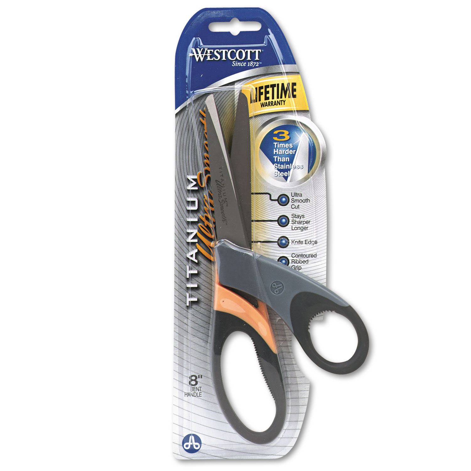 Westcott Titanium Ultrasmooth 8 in. Scissors