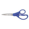 ACM43217 - Preferred Line Stainless Steel Scissors, 7" Long, 3.25" Cut Length, Blue Offset Handle