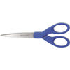 ACM44217 - Preferred Line Stainless Steel Scissors, 7" Long, 2.5" Cut Length, Blue Straight Handle