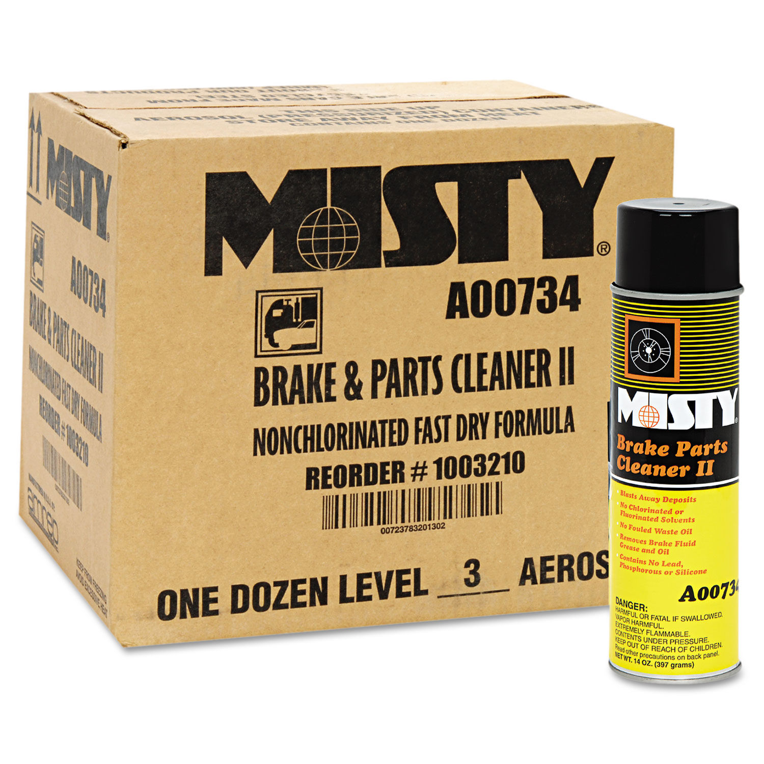 Brake and Parts Cleaner II by Misty® AMR1003210