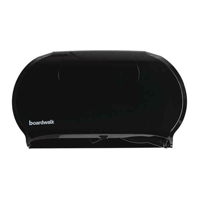Jumbo Twin Toilet Tissue Dispenser, 20.25 x 6 x 12.25, Black Jumbo Twin Toilet Tissue Dispenser, 20.25 x 6 x 12.25, Black